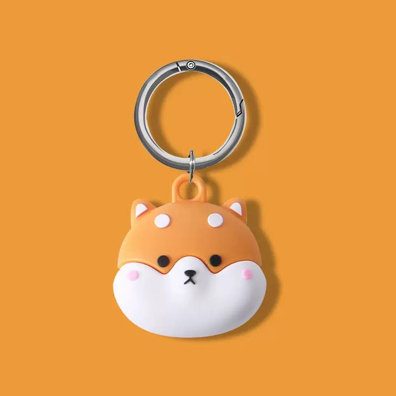Cartoon AirTag Case - Shiba Inu