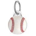 Clear Case with Art Print AirTag Case - Baseball