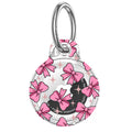 Clear Case with Art Print AirTag Case - Bow