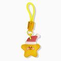 Leather Christmas AirTag Case - Christmas Star