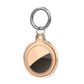 Transparent Colorful AirTag Keychain Case - Transparent Green